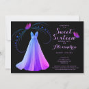 Search for butterfly sweet 16 invitations Pretty