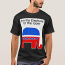 Search for elephant in the room tshirts Political