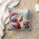 Search for snowman cushions Cute