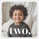 Search for 2 birthday stickers 2nd birthday boy