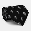 Search for skull pattern ties Creepy