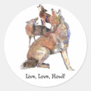 Search for howling coyote stickers Nature