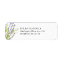 Search for lavender return address labels Simple