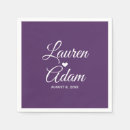 Search for plum napkins Bridal shower