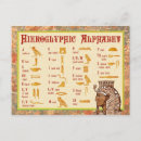 Search for hieroglyph postcards Pharaoh