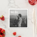 Search for photo wedding napkins Modern