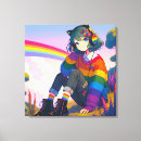 Search for pride canvas prints Rainbow