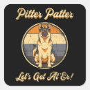 Search for vintage german stickers Dog