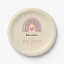 Search for rainbow paper plates Heart