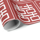 Search for chinese wedding wrapping paper Oriental