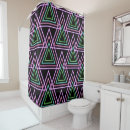Search for neon color shower curtains Retro