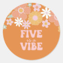 Search for 5th birthday stickers Retro