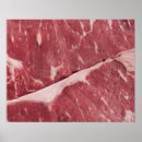 Search for steak posters Close up