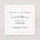 Search for rehearsal dinner enclosure cards Elegant