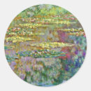 Search for claude monet water lilies stickers Pond