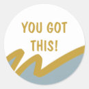 Search for inspirational round stickers Believe in yourself