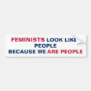 Search for feminists bumper stickers Women's rights
