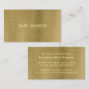 Search for metallic baby shower invitations Gold