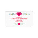 Search for valentines day business labels Elegant