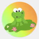 Search for frog lily pad stickers Froggy