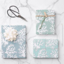 Search for coral wrapping paper Nautical