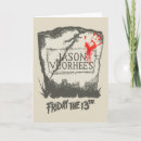 Search for friday 13th cards Jason voorhees