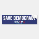Search for democracy bumper stickers Biden