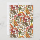 Search for hedgehog cards Woodland animal