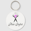 Search for hair stylist key rings Cosmetologist