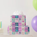 Search for unicorn birthday wrapping paper Pink