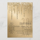 Search for winter formal invitations Gold foil