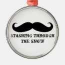 Search for mustache christmas tree decorations Xmas