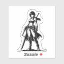 Search for warrior girl stickers Ninja