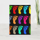 Search for happy footprint cards Feet