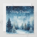 Search for mountain scene christmas cards Forest