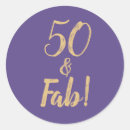 Search for fab stickers 50 and fabulous