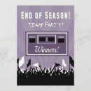Search for end of season invitations Party