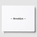 Search for black guest books Minimalist