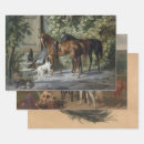 Search for horse lover wrapping paper Stallion