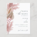 Search for leaves wedding save the dates Terracotta