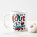 Search for all you need is mugs Typography