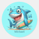 Search for cool shark stickers Beach