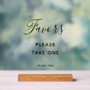Search for please take one wedding signs Script