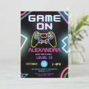 Search for video gamers invitations For kids