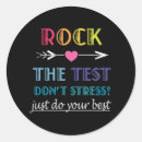 Search for school test stickers Funny testing