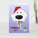 Search for toy poodle christmas cards Standard