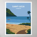 Search for saint lucia posters Caribbean