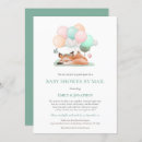 Search for teal balloons invitations Elegant