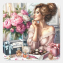 Search for elegant lady stickers Mother