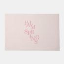 Search for spring doormats Pink